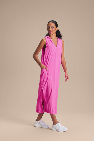 Nylon Net Midi Dress