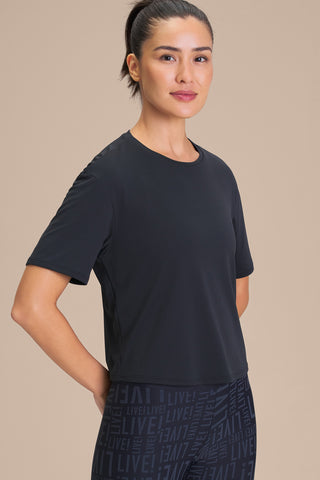 Bio Stretch Cropped T-Shirt