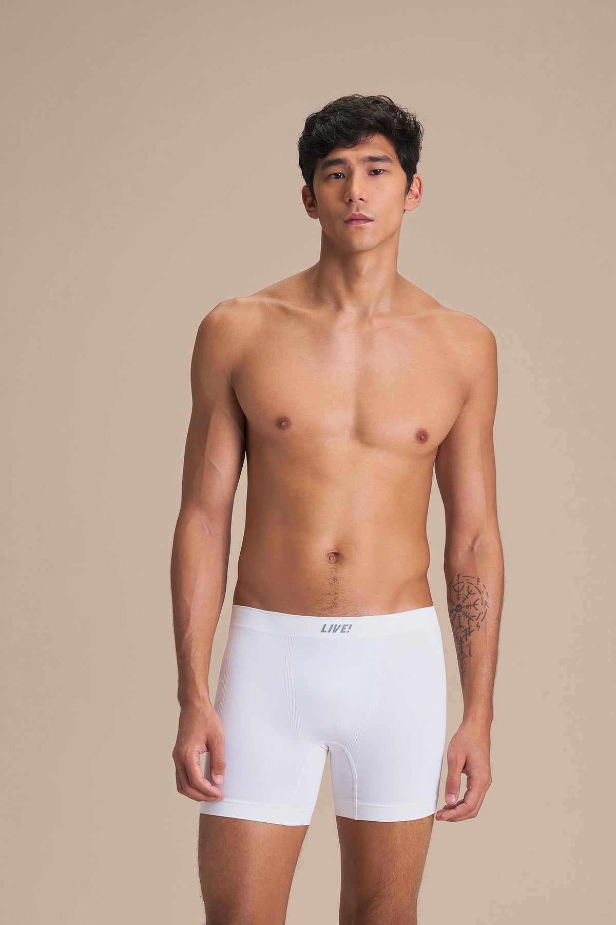 Seamless Long Boxer Briefs