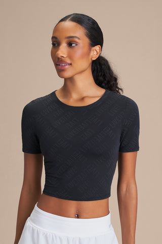LIVE Jacquard Cropped Tank