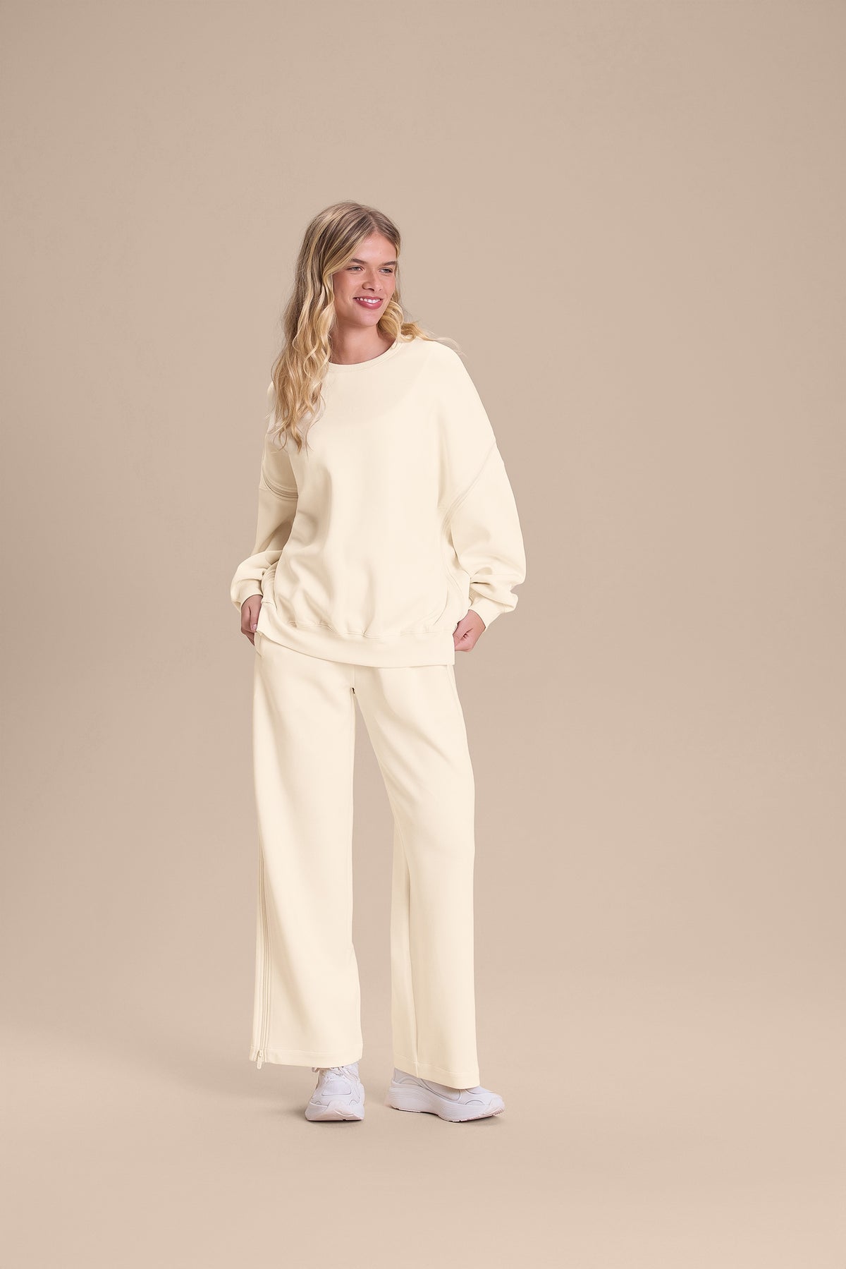 Modal Soft Zip Sweatshirt