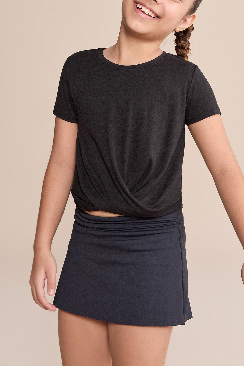 Twist Side Kids Top